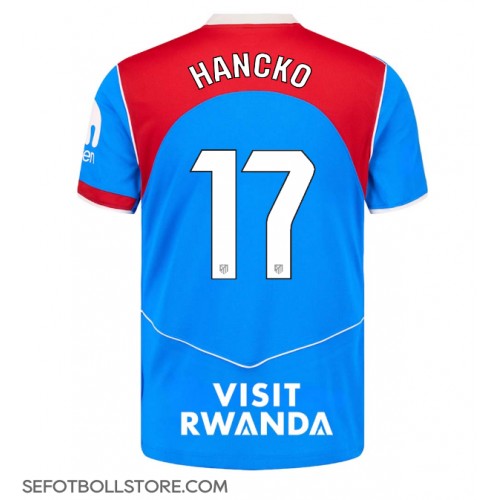 Atletico Madrid David Hancko #17 Replika Tredje Tröja 2025-26 Kortärmad Atletico Madrid David Hancko #17 Replika Tredje Tröja 2025-26 Kortärmad
